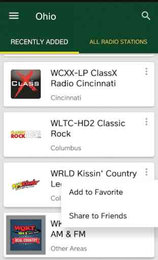 Ohio Radio Stations - USA 1