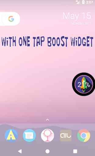One Tap RAM Booster ✈ 4