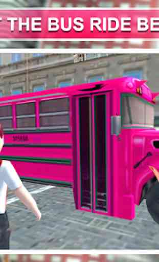 Pink Lady School Bus Driver 2