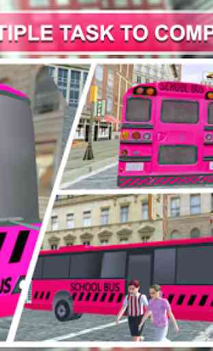 Pink Lady School Bus Driver 3