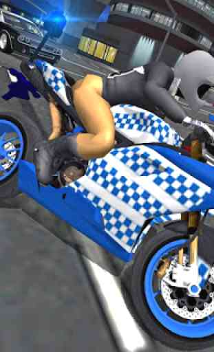 Police Motorbike 3D Simulator 2018 2