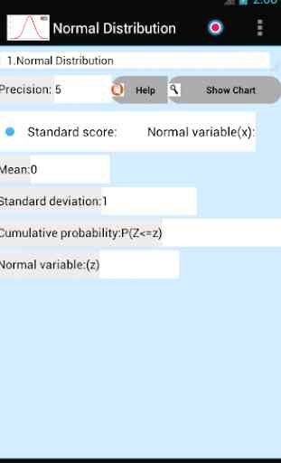 Probability Statistical Distributions Calculator 1