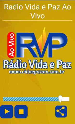 Radio Vida e Paz Ao Vivo 3