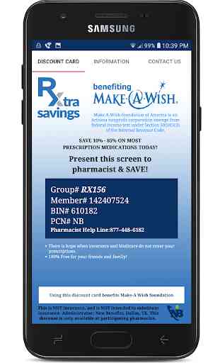 Rx Extra Savings Prescription Discount Card 2