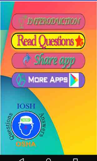 Safety IOSH-OSHA Questions and Answers 2