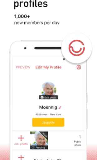 Senior Match: Mature Dating App for Silver Singles 4
