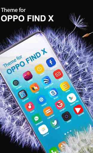 Themes for OPPO FIND X Launcher 2019 1