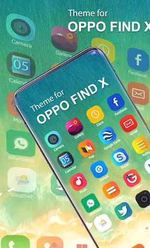 Themes for OPPO FIND X Launcher 2019 2