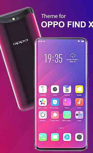 Themes for OPPO FIND X Launcher 2019 3