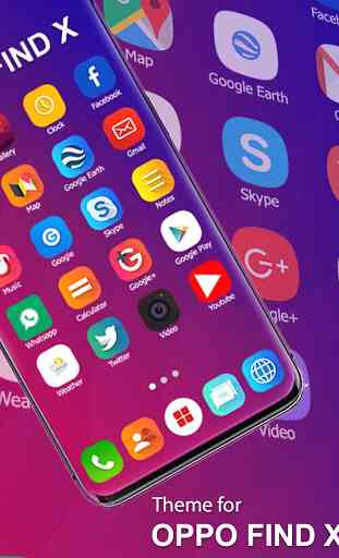 Themes for OPPO FIND X Launcher 2019 4