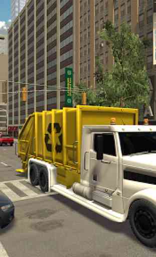 Trash Truck Simulator : Free Truck Driving Games 2