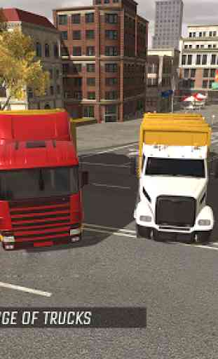 Trash Truck Simulator : Free Truck Driving Games 3