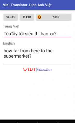 VIKI: Dịch Anh Việt 2