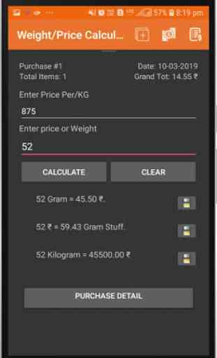 Weight Price Calculator 1