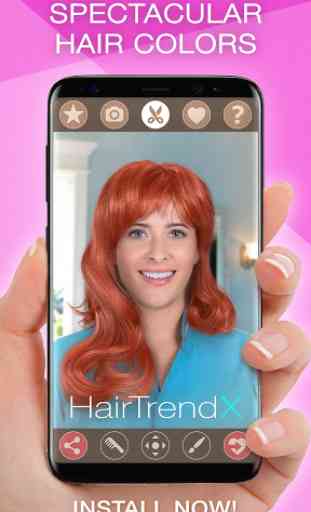 Woman & Girl Hair Styler App - Hair Color Changer 3