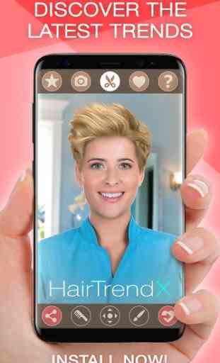 Woman & Girl Hair Styler App - Hair Color Changer 4