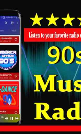 90s rádio de música 1