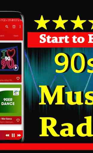 90s rádio de música 4