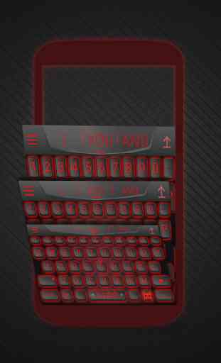 ai.keyboard Gaming Mechanical Keyboard-Red theme 3
