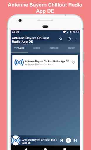 Antenne Bayern Chillout Radio App DE 1