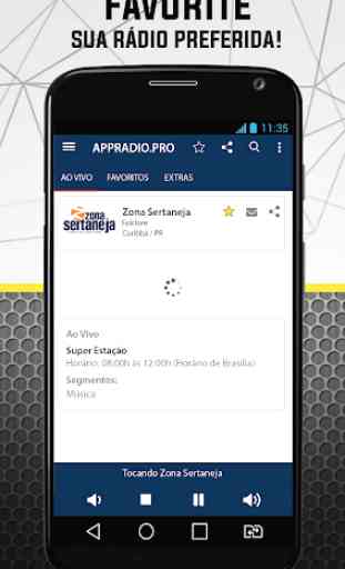 App Rádio Pro -Estações de rádio AM & FM gratuitas 4