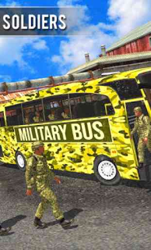 Army Bus Driver 2019: Military Soldier Transporter 1