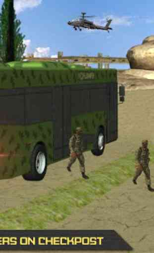 Army Bus: Military Coach Driving Game 2
