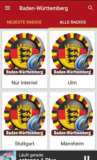 Baden-Württemberg Radiosender - Deutschland 4