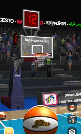 Basketball 3D Championship - Shooting Contest 1