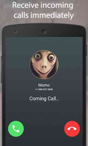 Best Creepy Momo Fake Chat And Video Call 2