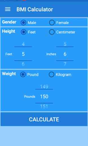 Body Mass Index BMI Calculator 1