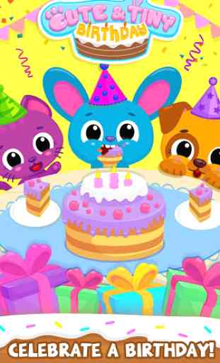 Cute & Tiny Birthday - Baby Pet Party 2