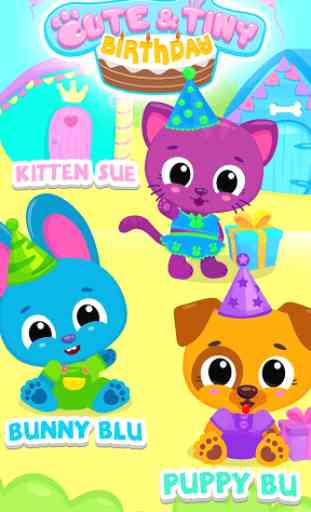 Cute & Tiny Birthday - Baby Pet Party 4