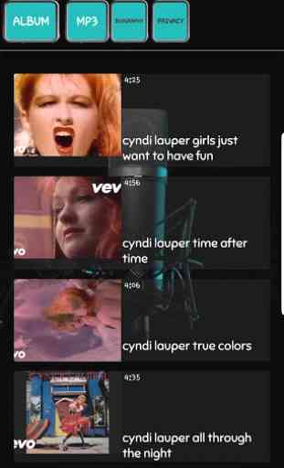 Cyndi Lauper full album video 1