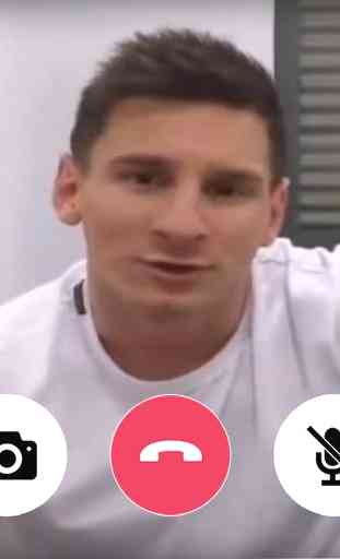 Fake MesSi Video Call & Chat 2