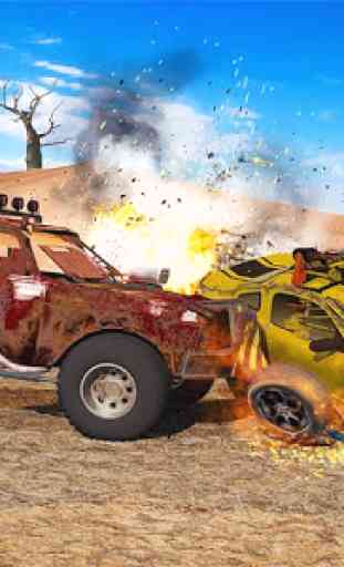 Fearless Car Crash : Death Car Racing Games 2