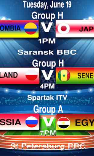 football world cup russia 2018 schedule 4