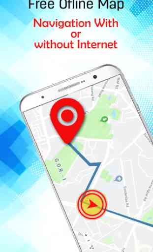 GPS Offline Driving Direction & Navigation Map 1