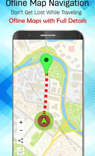 GPS Offline Driving Direction & Navigation Map 3