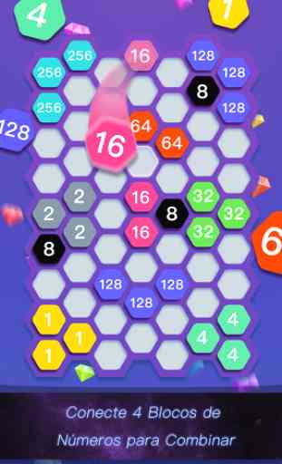 Hexa Cell -Jogo Quebra-cabeça de Conexão de Blocos 2