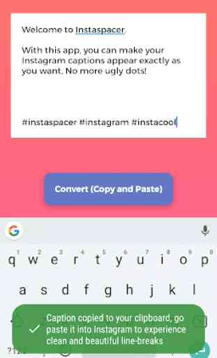 instaspacer - adding line-breaks to Instagram 3