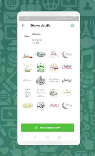 Juma - Eid Ramadan Hajj Mubarak Stickers 3