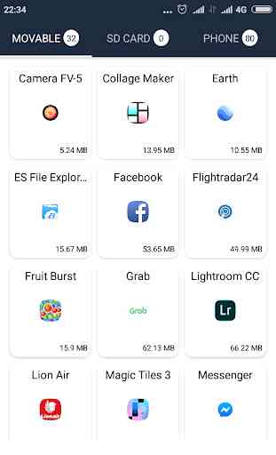 M2App - Move phone app to SD card no root 2019 1