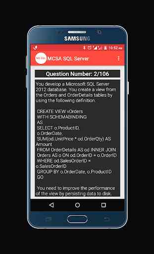 MCSA SQL Server 2012/2014 Practice Test 2