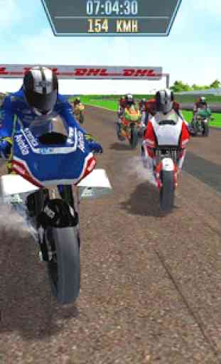 Motorcycle Simulator 3D - Traffic Moto Racing 3