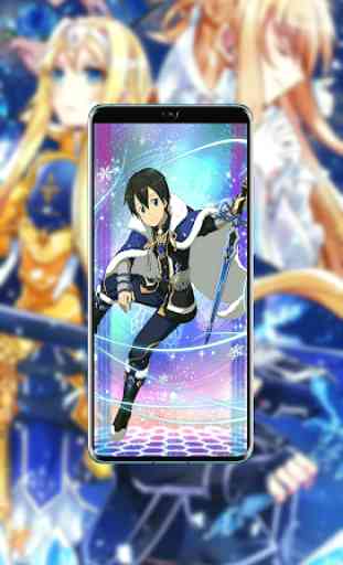 New 4K Wallpapers Asuna Love Kirito Anime Sword 2