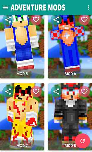 New SONIC Boom mod + skins mania for mcpe 1