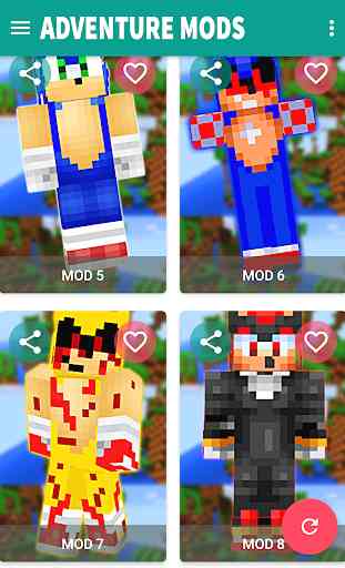 New SONIC Boom mod + skins mania for mcpe 3
