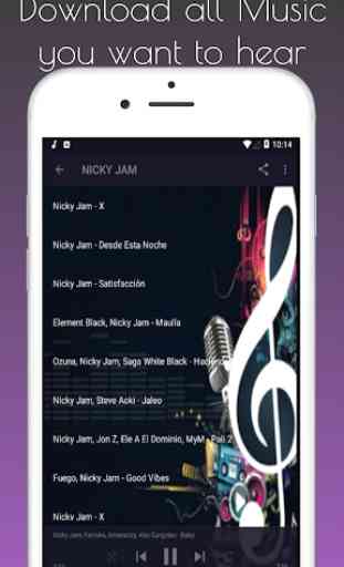 Nicky Jam Ouvir música MP3 música sem Internet 2