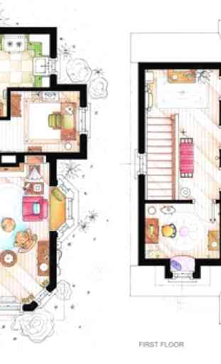 Planejamento de layout e layout de casa 3